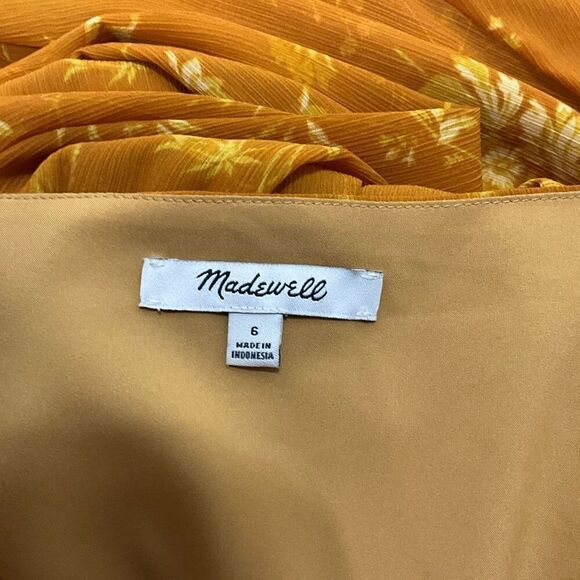 MADEWELL V-Neck Long Sleeve Maxi Dress - Picture 5 of 6